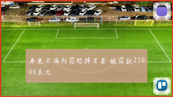 库里不满判罚怒摔牙套 被罚款25000美元